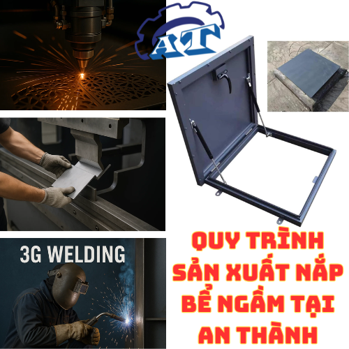 Quy trình sản xuất nắp bể ngầm. Quy trình sản xuất nắp bể ngầm.