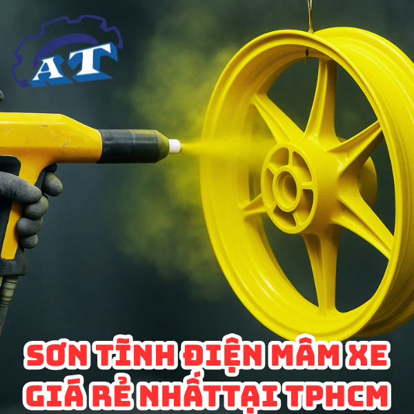 Quy trình sơn tĩnh điện mâm xe máy bằng công nghệ tiên tiến. Quy trình sơn tĩnh điện mâm xe máy bằng công nghệ tiên tiến.