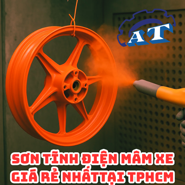 Quy trình sơn tĩnh điện mâm xe máy tại xưởng An Thành. Quy trình sơn tĩnh điện mâm xe máy tại xưởng An Thành.