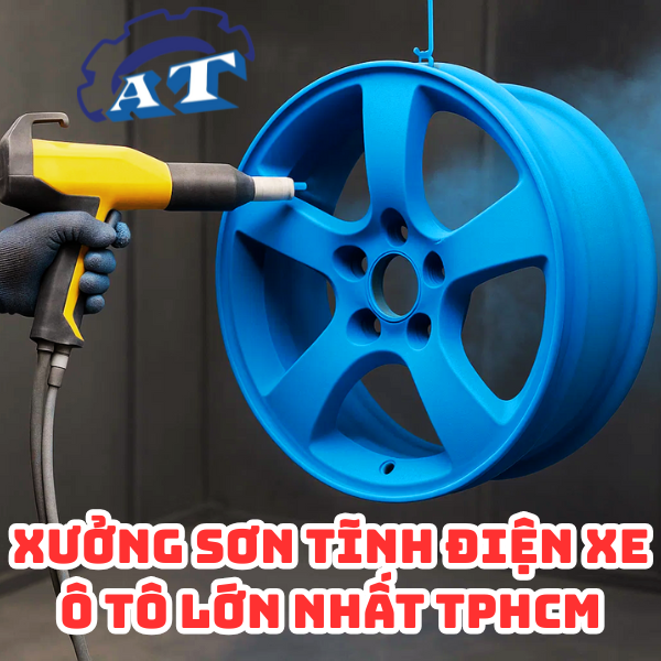 Quy trình sơn tĩnh điện mâm xe ô tô chuyên nghiệp. Quy trình sơn tĩnh điện mâm xe ô tô chuyên nghiệp.