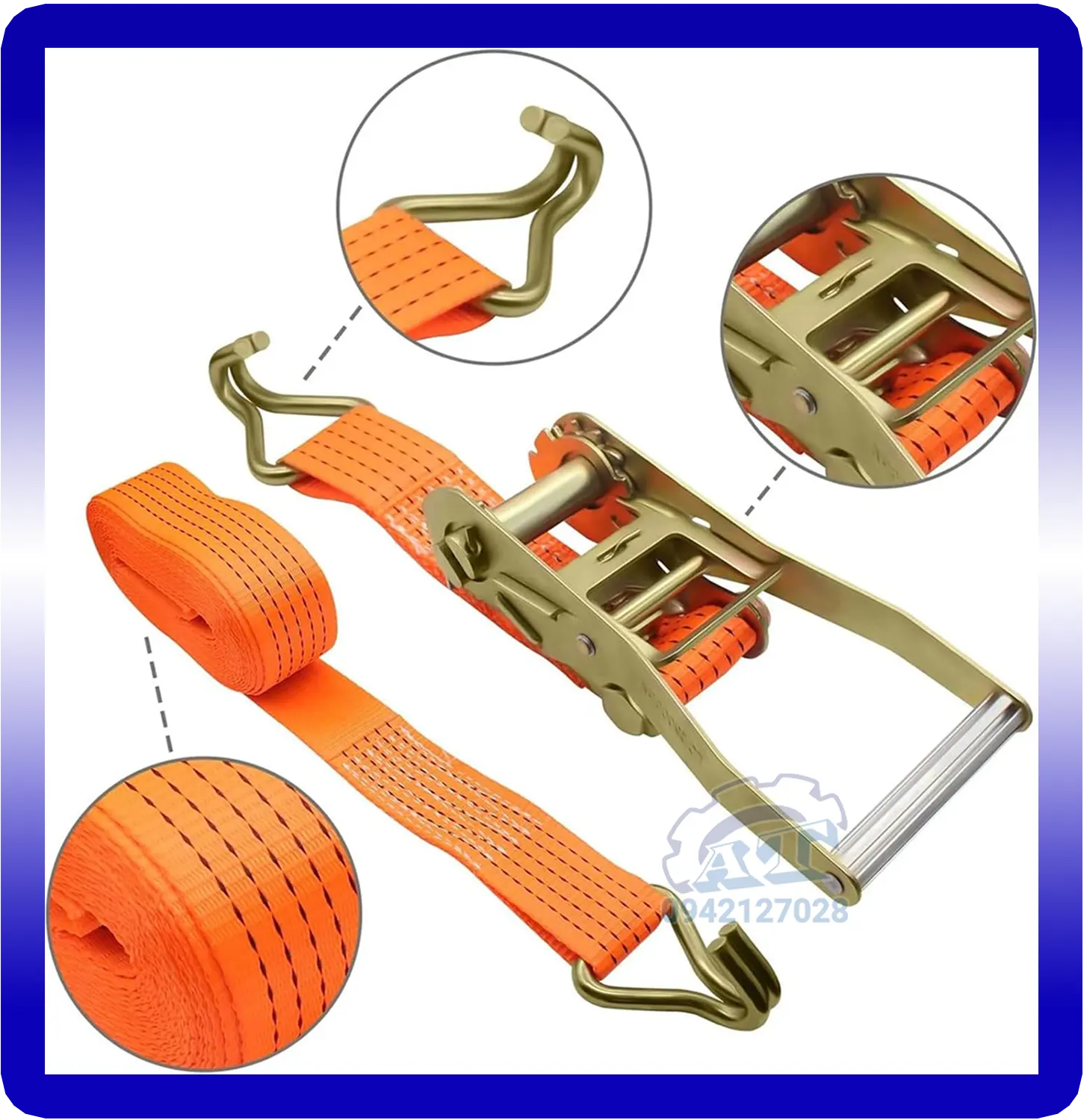 Anatomy of a Heavy-Duty Ratchet Strap