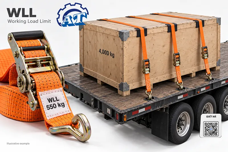 WLL Ratchet Strap Meaning & Calculation