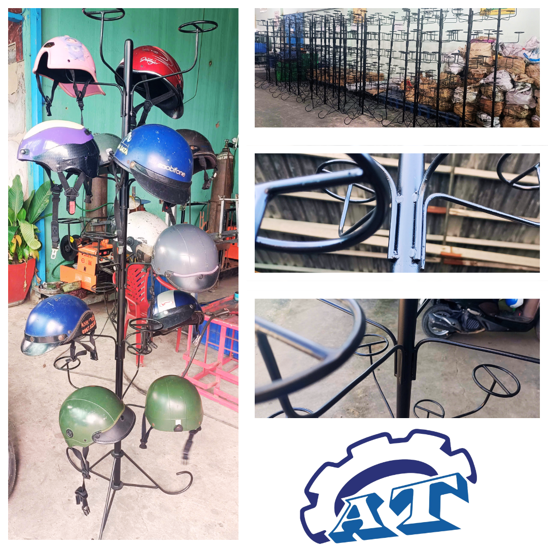 Sơn tĩnh điện cây treo nón bảo hiểm tại TPHCM Sơn tĩnh điện cây treo nón bảo hiểm tại TPHCM