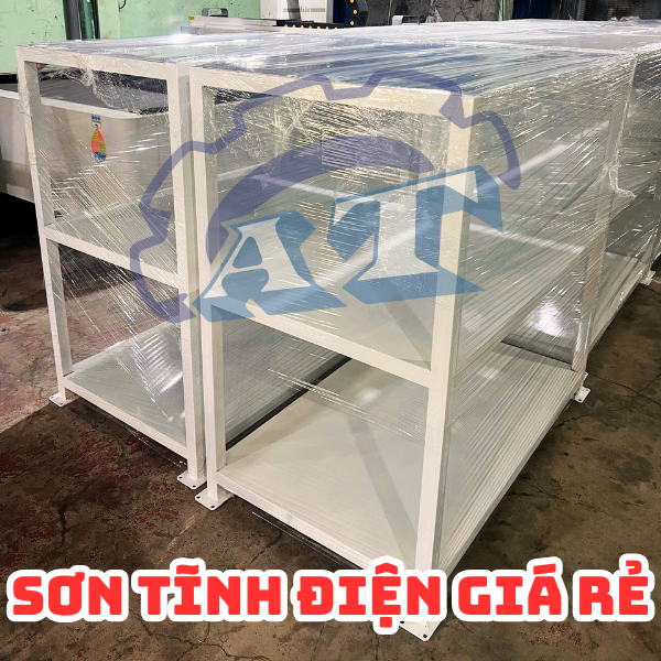 Sơn Tĩnh Điện Long An; Sơn tĩnh điện kệ để đồ cho khách hàng tại Long An. Sơn Tĩnh Điện Long An; Sơn tĩnh điện kệ để đồ cho khách hàng tại Long An.