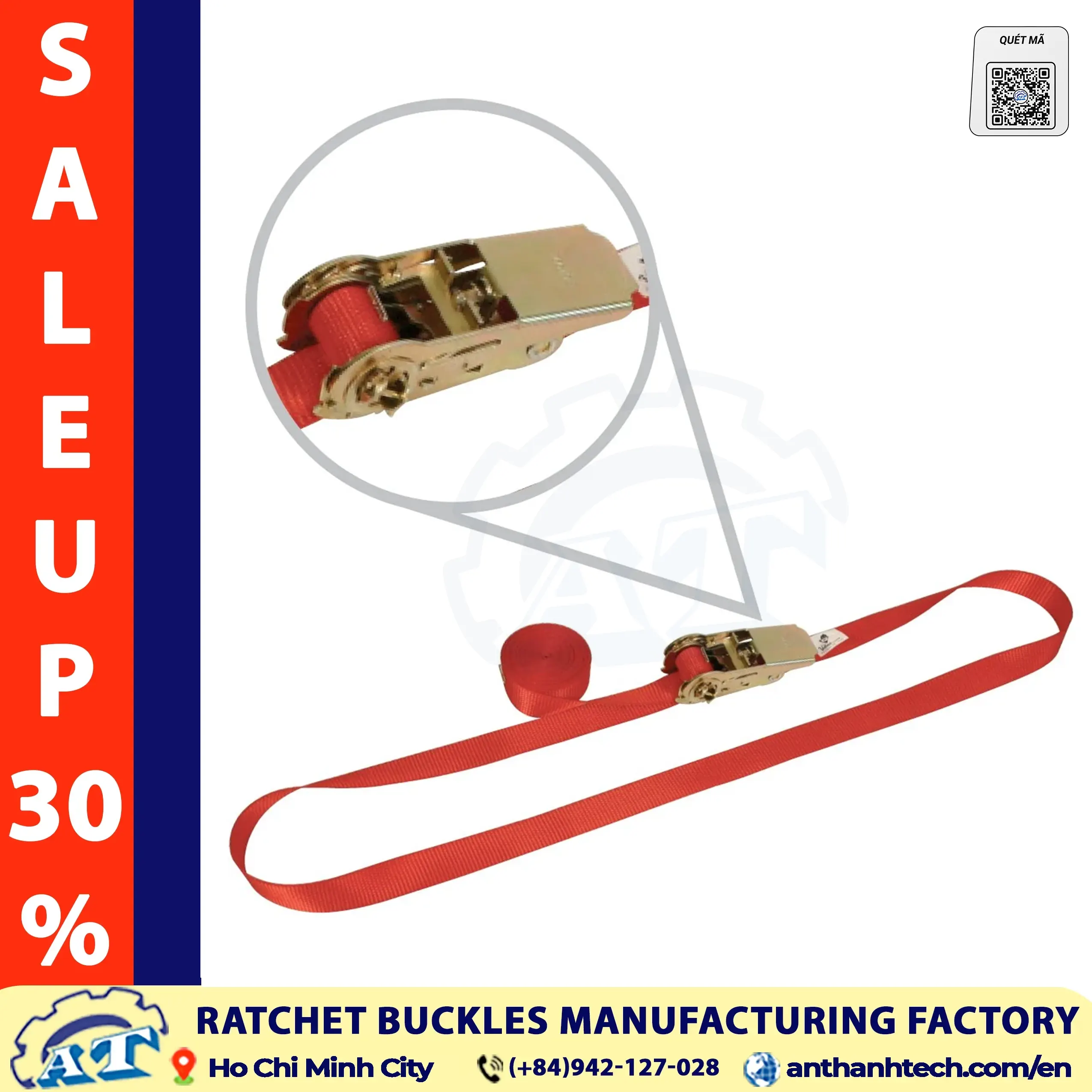 1 Inch Ratchet Buckle Benefits An Thanh Tech
