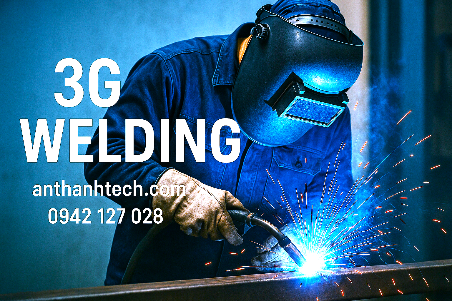 Thợ hàn chuyên nghiệp tại An Thành Tech thực hiện hàn khung sắt theo yêu cầu với độ chính xác cao. Thợ hàn chuyên nghiệp tại An Thành Tech thực hiện hàn khung sắt theo yêu cầu với độ chính xác cao.