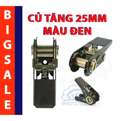 Củ Tăng Đơ 25mm Màu Đen