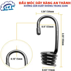 Đầu Móc Dây Thun Ràng 5mm