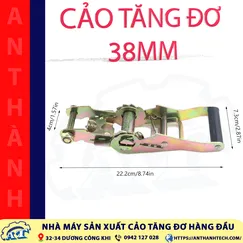 Cảo Tăng Đơ 38mm 2 Tấn