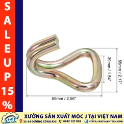 Móc J 38mm Tải Trọng 2 Tấn