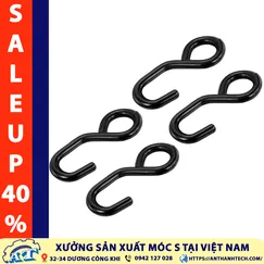 Móc S 25mm Nhúng Nhựa