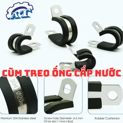 Gia Công Sản Xuất Cùm Treo Ống Thoát Nước