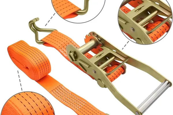 Dây Chằng Hàng Tăng Đơ 50mm 3 Tấn.