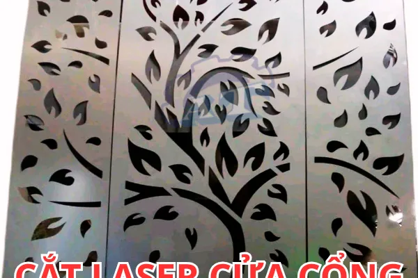 Cắt Laser Cửa Cổng Theo Yêu Cầu Tại TP.HCM