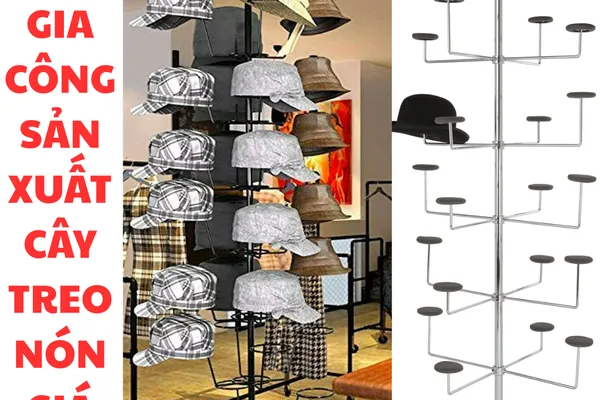Cây Treo Nón Bảo Hiểm | Cây Treo Mũ Bảo Hiểm