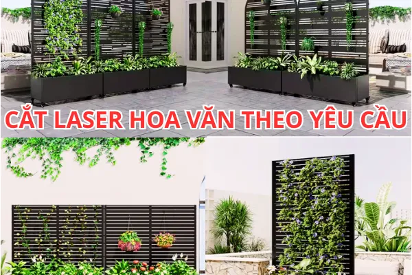 Cắt Laser Hoa Văn Cửa Sắt