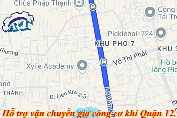 Gia Công Cơ Khí TPHCM Quận 12