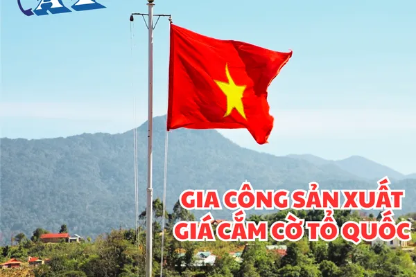 Giá Treo Cờ | Giá Treo Cờ Gắn Tường | Giá Cắm Cờ Tổ Quốc