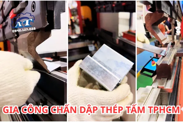 Gia Công Chấn Dập Thép Tấm Tại TPHCM.