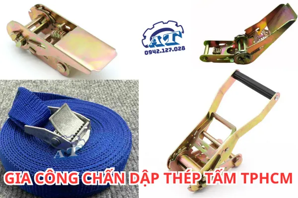 Gia Công Chấn Dập Thép Tấm Tại TPHCM.