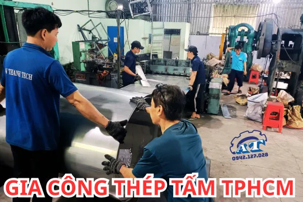 Gia Công Thép Tấm TPHCM
