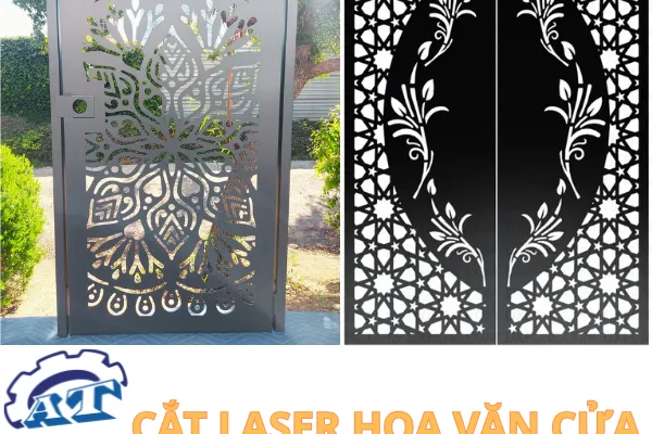 Cắt Laser Hoa Văn Cửa Sắt