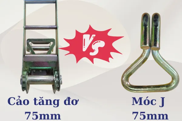 Móc J 75mm 10 Tấn