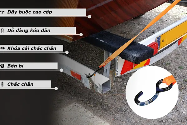 Móc S 25mm Nhúng Nhựa