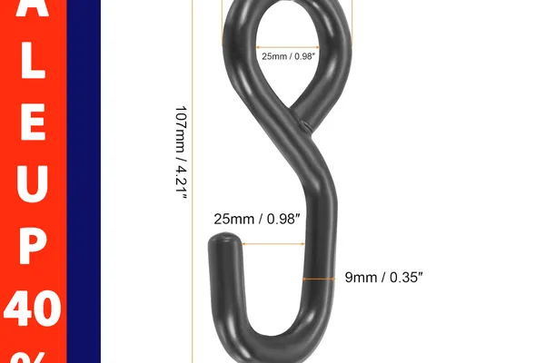 Móc S 25mm Nhúng Nhựa