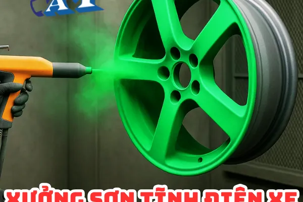 Sơn Tĩnh Điện Mâm Xe Ô Tô TP.HCM