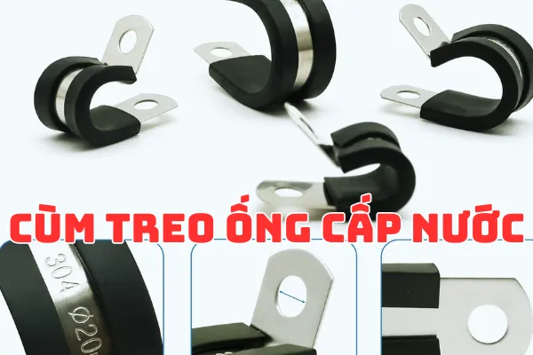 Gia Công Sản Xuất Cùm Treo Ống Thoát Nước