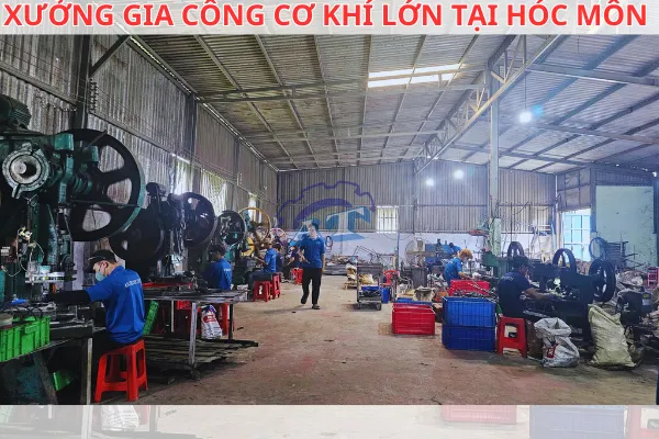 Gia Công Cơ Khí Theo Yêu Cầu Tại Hóc Môn TPHCM
