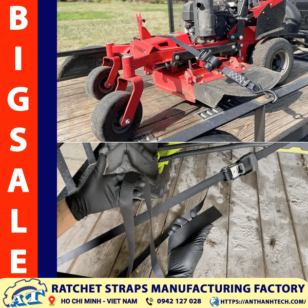 1.5 Inch Ratchet Tie Down Straps | An Thanh