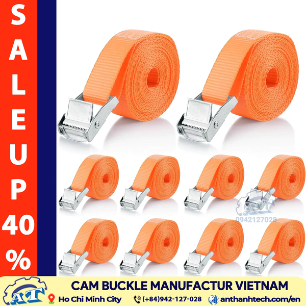 1 Inch (25mm) Cam Buckle 551 lbs Lashing Capacity | Factory AnThanTech