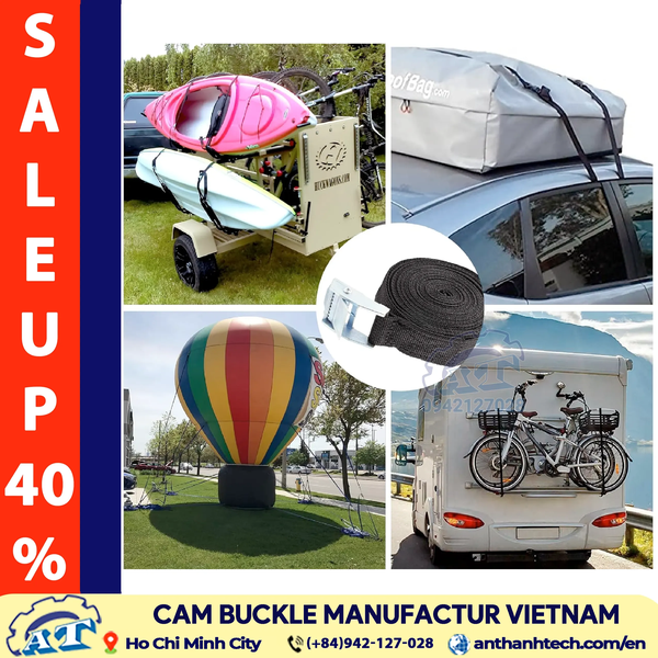 1.5 Inch Heavy-Duty Cam Buckles Factory-Direct Cargo Hardware
