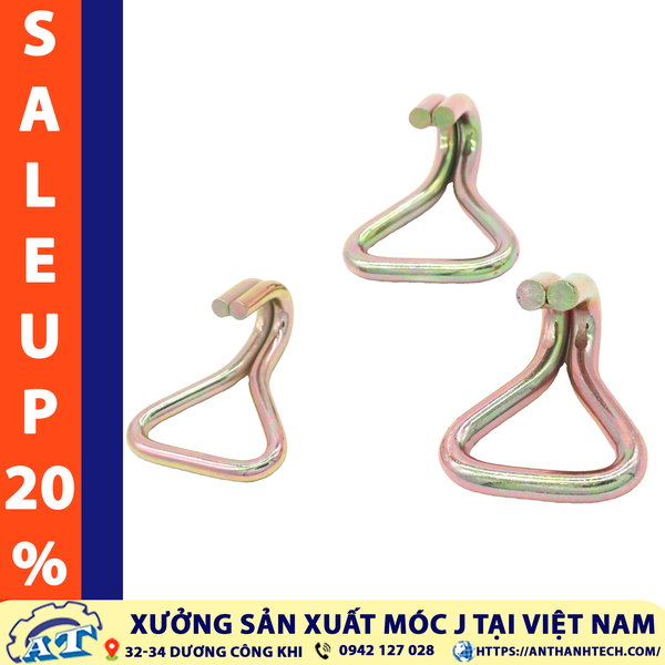 Móc J 50mm Tải Trọng 3 Tấn