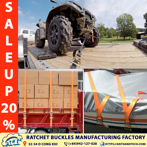 2 Inch Ratchet Buckle 11,023 lbs | An Thanh