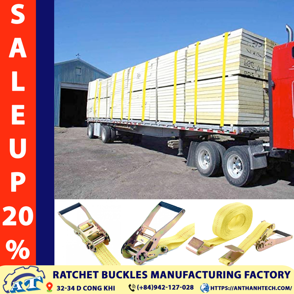 2 Inch Ratchet Buckle - 6,613 lbs | An Thanh