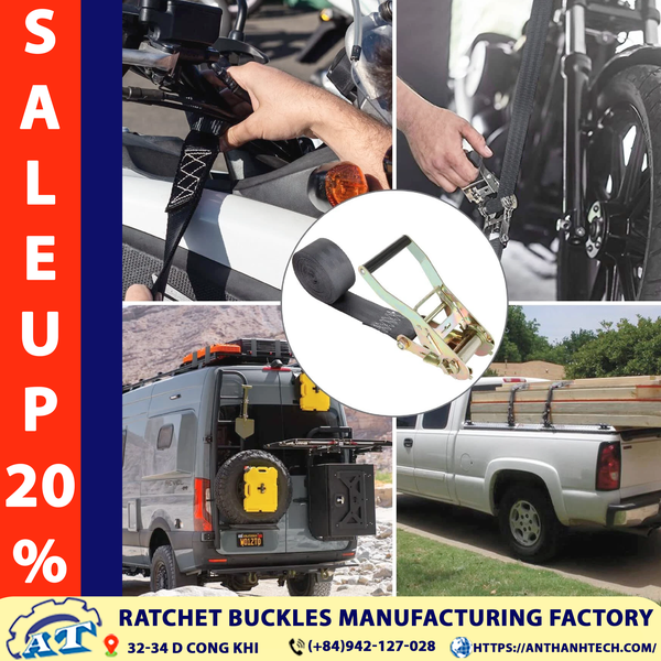2 Inch Ratchet Buckle - 6,613 lbs | An Thanh