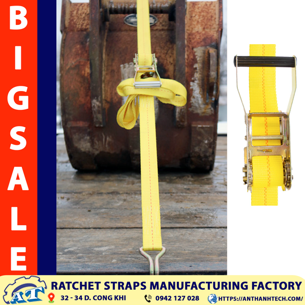 2 Inch Ratchet Tie Down Straps | An Thanh