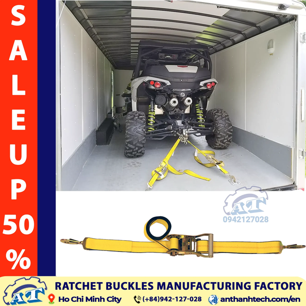2 Inch Ratchet Tie Down Straps | An Thanh