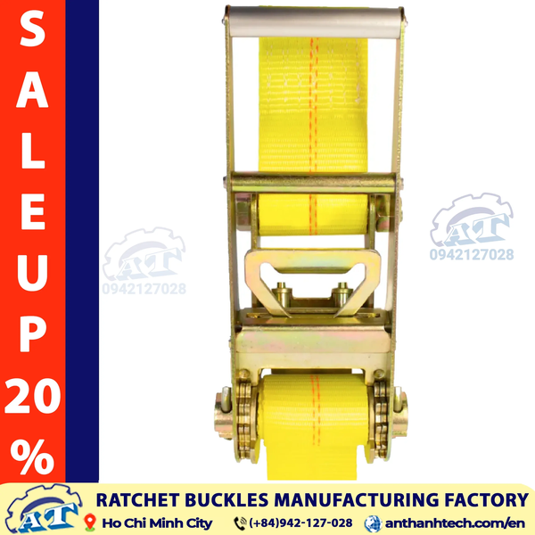 Extreme Heavy Duty 3 Inch Ratchet Buckle (22,046 lbs Capacity) | An Thanh