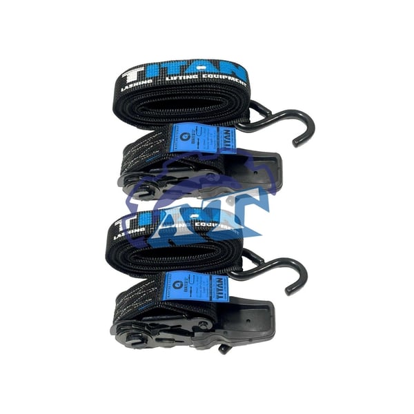 Dây chằng hàng tăng đơ tự rút 25mm màu đen