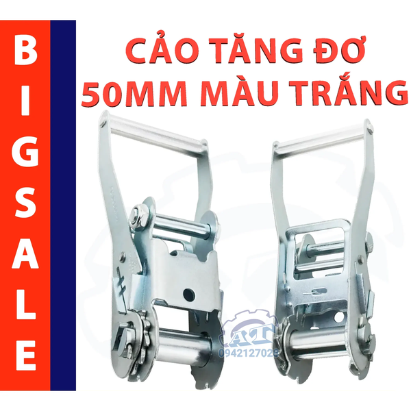 Cảo Tăng Đơ 50mm Màu Trắng