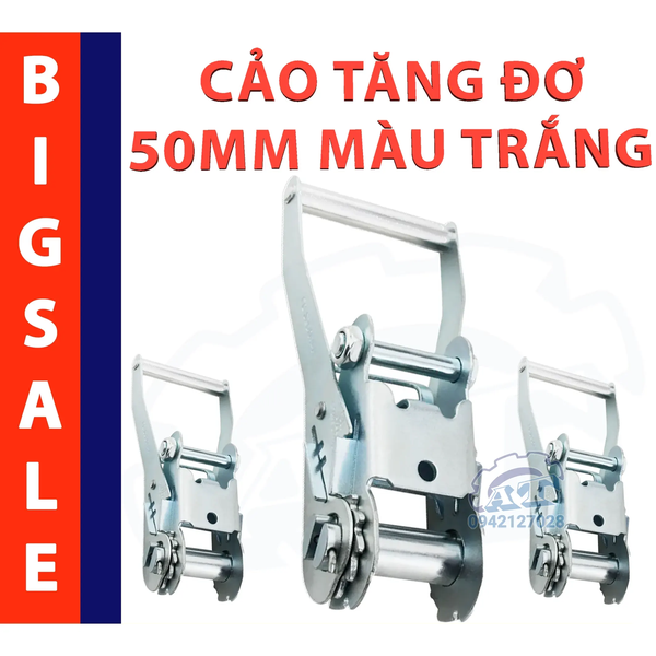 Cảo Tăng Đơ 50mm Màu Trắng