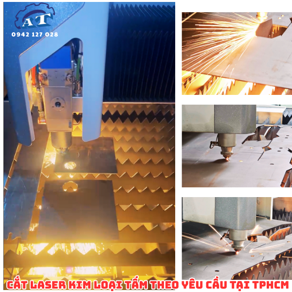 Cắt Laser Thép Tấm Theo Yêu Cầu HCM: Giải Pháp Gia Công Cơ Khí Tối Ưu