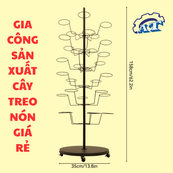 Cây Treo Nón Bảo Hiểm | Cây Treo Mũ Bảo Hiểm