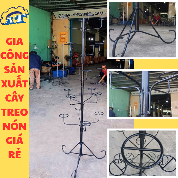 Cây Treo Nón Bảo Hiểm | Cây Treo Mũ Bảo Hiểm
