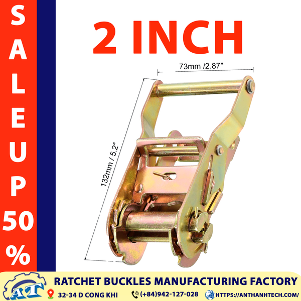 2 Inch Ratchet Buckle 4409 lbs | An Thanh