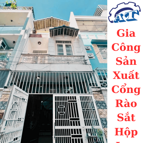 Cổng Rào Sắt Hộp Đẹp | Gia Công Sản Xuất Hàng Rào Theo Yêu Cầu